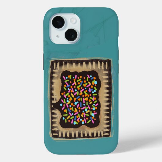 A pop art Pop Tart makes a fun phone case! Case-Mate iPhoneケース (裏面)
