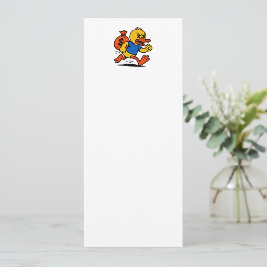 A POP ART STYLE THIEF DUCK 招待状 (スタンド正面)