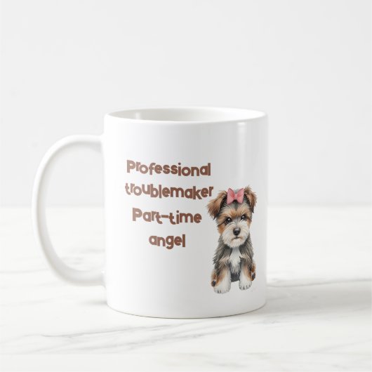 A portrait of admiration コーヒーマグカップ (左)