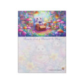 A Possum And His Book ノートパッド (回転)