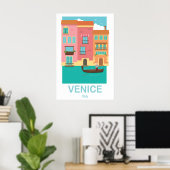 A poster VENICE ポスター (ホームオフィス)