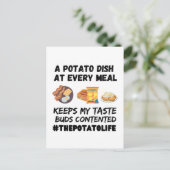 A potato dish at every meal ポストカード (スタンド正面)