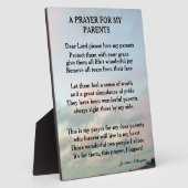 A PRAYER FOR MY PARENTS   フォトプラーク (側面)