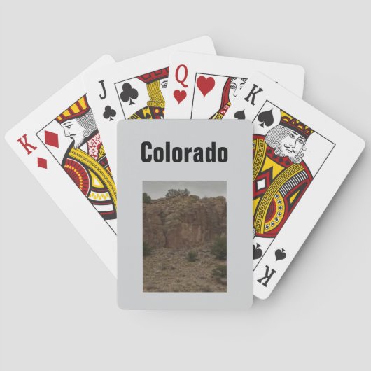 A Pretty Colorado Photo Playing Cards トランプ (裏面)