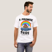 A Promise Not Pride Christian-Biblical Covenant  Tシャツ (正面フル)