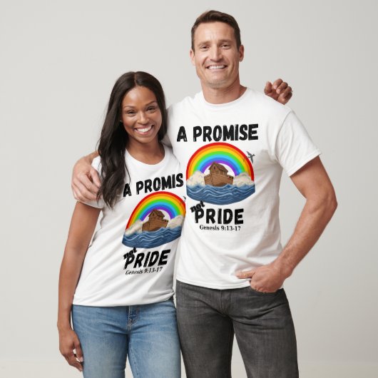 A Promise Not Pride Christian-Biblical Covenant  Tシャツ (ユニセックス)