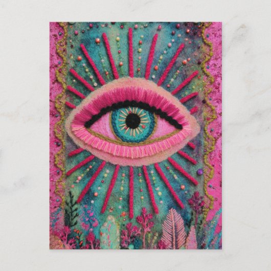 A Protective Evil Eye ポストカード (正面)