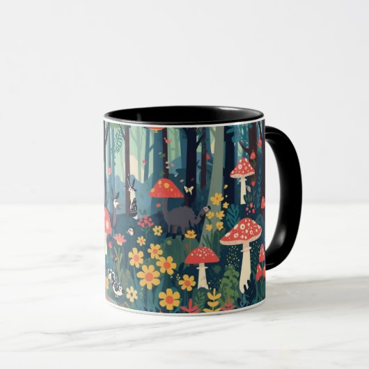 A psychedelic mug マグカップ (正面右)