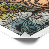 A psychedelic woodland poster ポスター (コーナー)