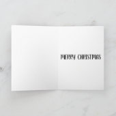 A punk christmas card カード (内部)