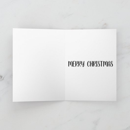 A punk christmas card カード (内部)