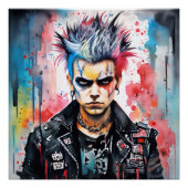 A punk poster ポスター (正面)