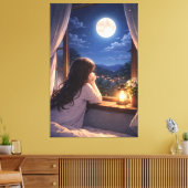 A Quiet Conversation with the Sky キャンバスプリント (インサイチュ (リビング))