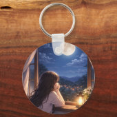 A Quiet Conversation with the Sky キーホルダー (正面)