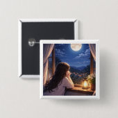 A Quiet Conversation with the Sky 缶バッジ (正面&裏面)