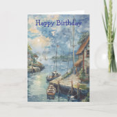 A Quiet Harbour カード (正面)