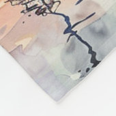 A Quiet Harbour フリースブランケット (角)