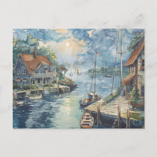 A Quiet Harbour ポストカード (正面)