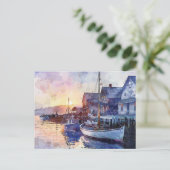 A Quiet Harbour ポストカード (スタンド正面)