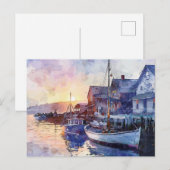 A Quiet Harbour ポストカード (正面/裏面)