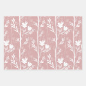 A Quiet Journey Minimal Botanical Silhouettes ラッピングペーパーシート (正面)