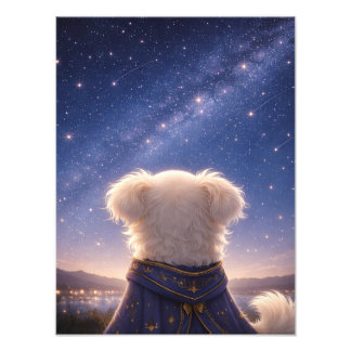 A Quiet Night Under the Stars – Art Print フォトプリント