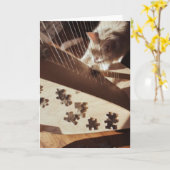 A Quiet Note Between Strings カード (黄色い花)