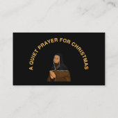 A QUIET PRAYER FOR CHRISTMAS 名刺 (裏面)