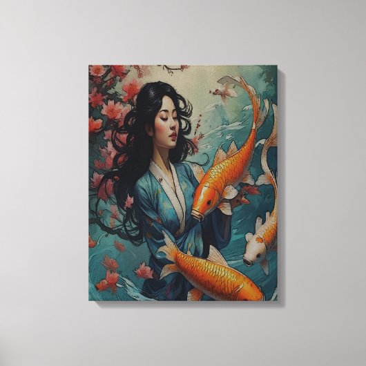 A Quiet Riot of Yellow キャンバスプリント (正面)