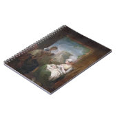 A Quiet Time, c.1810 (キャンバス上の油) ノートブック (左側)