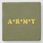 A*R*M*Y ストーンコースター (正面)