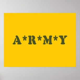 A*R*M*Y ポスター
