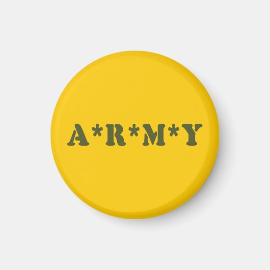 A*R*M*Y マグネット (正面)