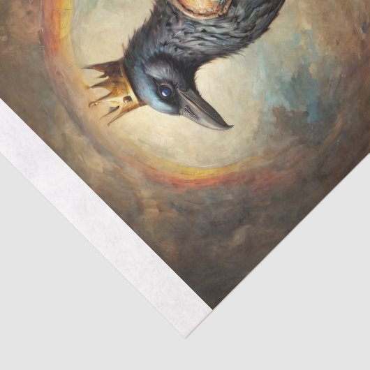 A Rainbow Raven King of Chess - Tissue Paper 薄葉紙 (詳細)