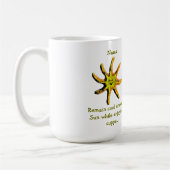 A ray of happiness  コーヒーマグカップ (左)