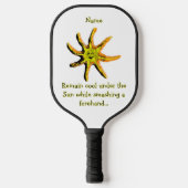 A ray of happiness  ピックルボールラケット (正面)