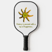 A ray of happiness  ピックルボールラケット (裏面)