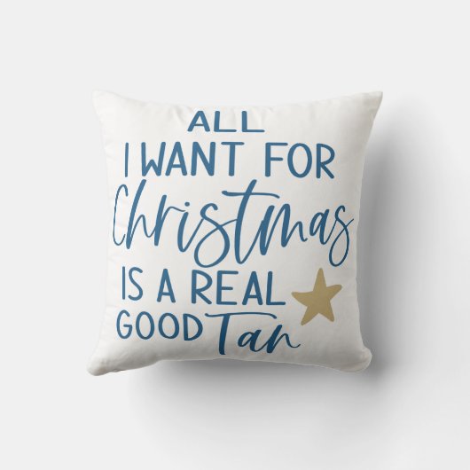 A REAL GOOD TAN クッション (裏面)