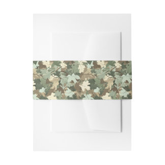 A Realistic Camo Design Series #3 招待状ベリーバンド