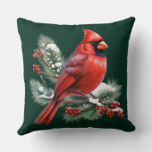 A Red Cardinal クッション (裏面)