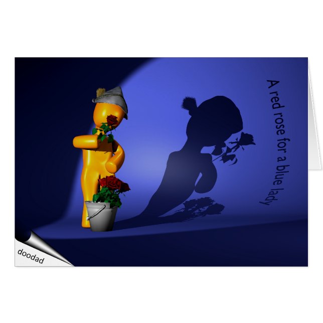 A red rose for a blue lady (正面横)