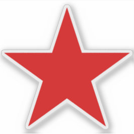 A Red Star Of Anarchy シール