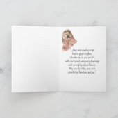 A Red-Tailed Hawk Personality Birthday Fun Bird カード (内部)