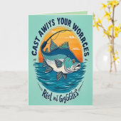 A Reel Special Birthday カード (黄色い花)