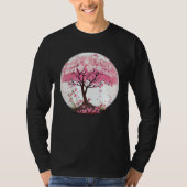 A Refreshing and Enchanting Cherry Blossom Globe Tシャツ (正面)