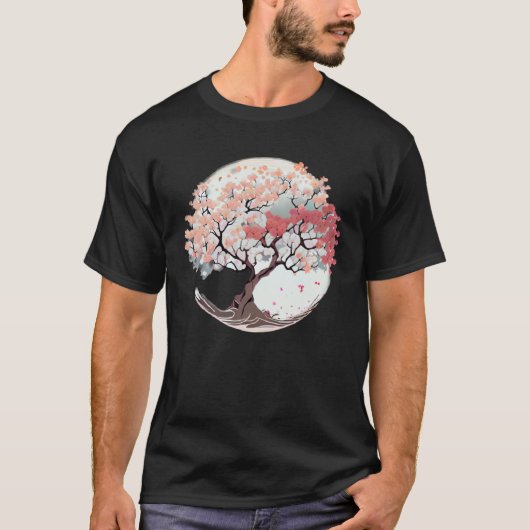 A Refreshing and Enchanting Tree of Life Cherry Bl Tシャツ (正面)
