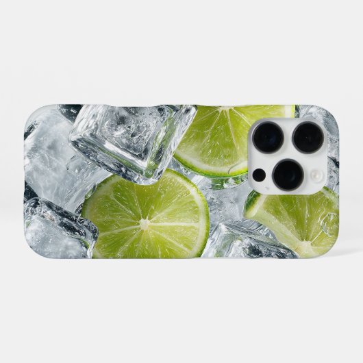 A refreshing summer moment featuring sparkling sod iPhoneケース (裏面横)