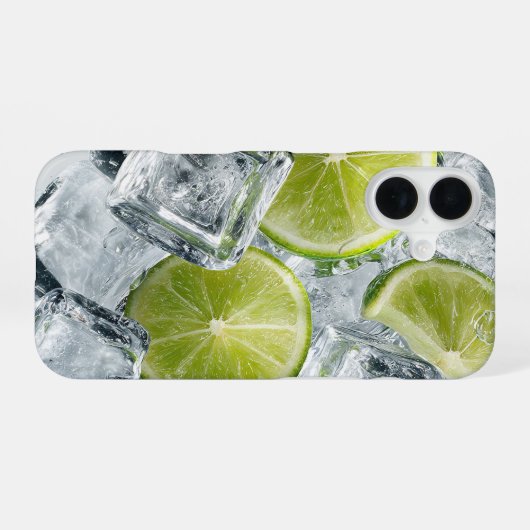 A refreshing summer moment featuring sparkling sod iPhone 16ケース (裏面横)