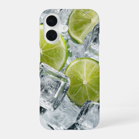A refreshing summer moment featuring sparkling sod iPhone 16ケース (裏面)