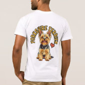 A Regal Companion: Yorkshire Terrier Tシャツ (裏面)